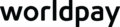 Worldpay's logo in black font